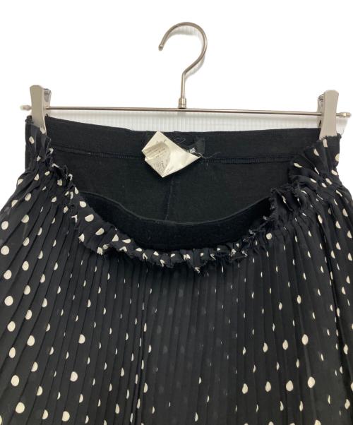 JUNYA WATANABE COMME des GARCONS（(ジュンヤワタナベ コムデギャルソン）JUNYA WATANABE COMME des GARCONS ((ジュンヤワタナベ コムデギャルソン) プリーツスカート ブラック×ホワイト サイズ:Sの古着・服飾アイテム