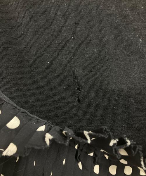 JUNYA WATANABE COMME des GARCONS（(ジュンヤワタナベ コムデギャルソン）JUNYA WATANABE COMME des GARCONS ((ジュンヤワタナベ コムデギャルソン) プリーツスカート ブラック×ホワイト サイズ:Sの古着・服飾アイテム