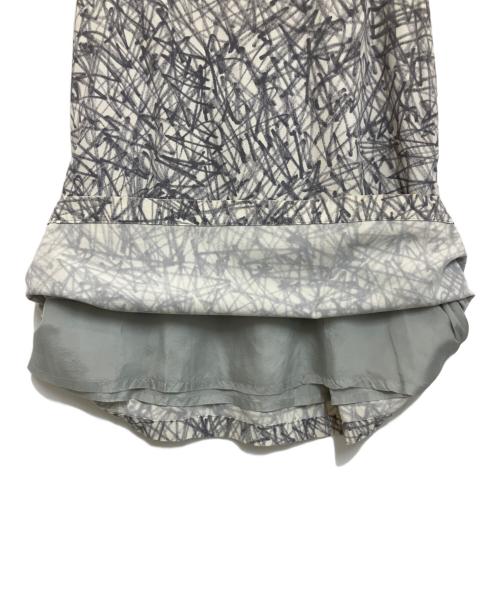 mina perhonen（ミナ ペルホネン）mina perhonen (ミナ ペルホネン) スカート グレー サイズ:Sの古着・服飾アイテム