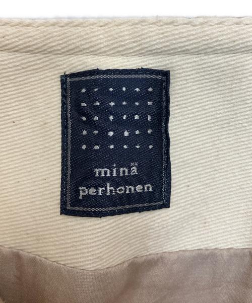 mina perhonen（ミナ ペルホネン）mina perhonen (ミナ ペルホネン) スカート ベージュ サイズ:Sの古着・服飾アイテム
