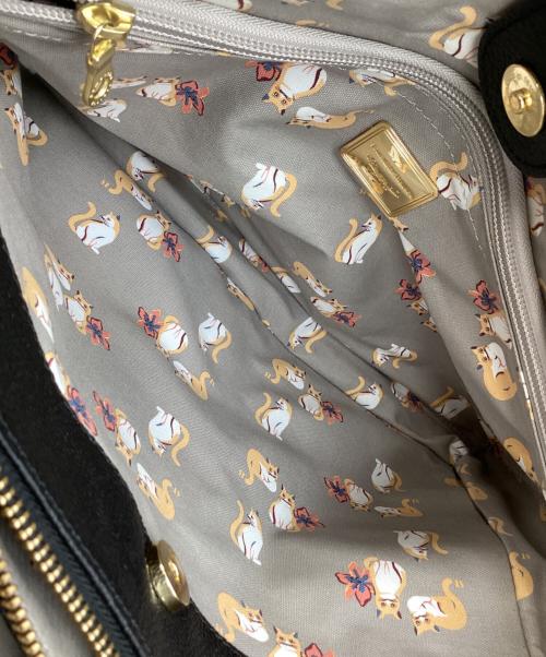 Samantha Thavasa（サマンサタバサ）Samantha Thavasa (サマンサタバサ) Samantha Thavasa　トートバッグ ブラックの古着・服飾アイテム