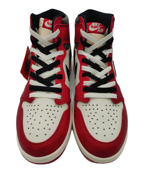 NIKE（ナイキ）NIKE (ナイキ) ハイカットスニーカー レッド×ホワイト サイズ:26 未使用品の古着・服飾アイテム