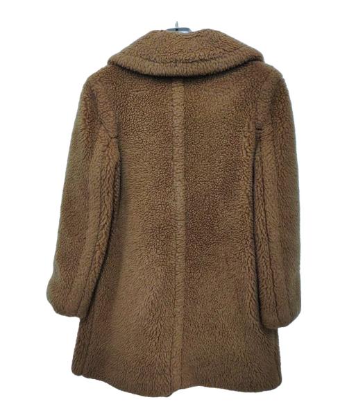 MaxMara（マックスマーラ）MaxMara (マックスマーラ) テディベアコート ブラウン サイズ:34の古着・服飾アイテム