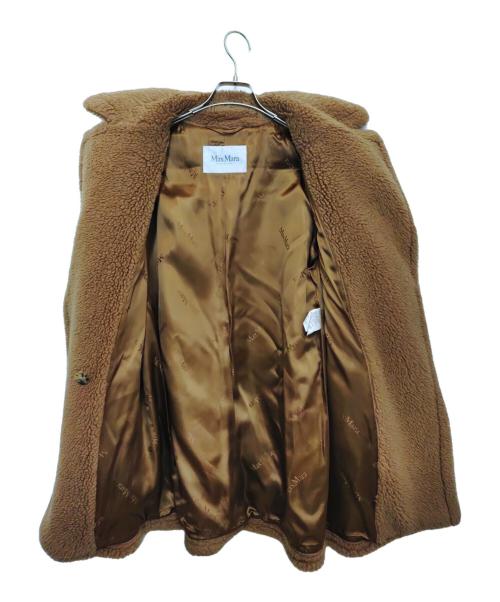 MaxMara（マックスマーラ）MaxMara (マックスマーラ) テディベアコート ブラウン サイズ:34の古着・服飾アイテム