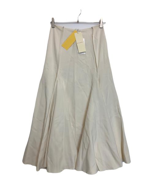 MARNI（マルニ）MARNI (マルニ) STRETCH VISCOSE CADY アイボリー サイズ:36 未使用品の古着・服飾アイテム