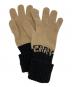 BURBERRY（バーバリー）の古着「LG CORE CASHMERE GLOVE」｜ベージュ×ブラック