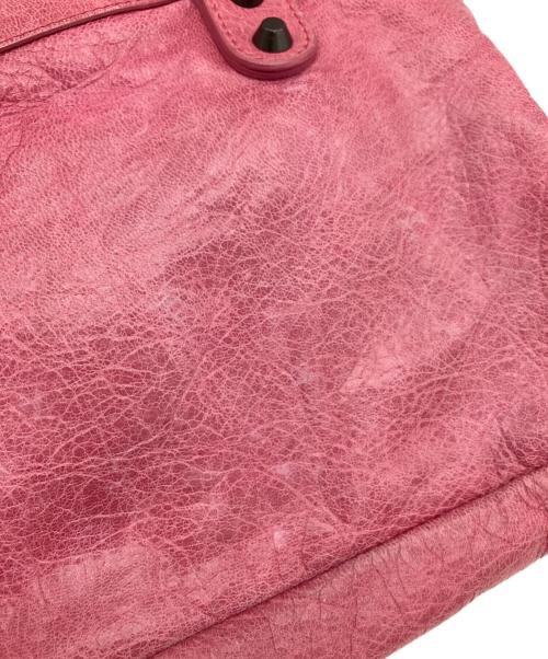 BALENCIAGA（バレンシアガ）BALENCIAGA (バレンシアガ) 2WAYバッグ ピンクの古着・服飾アイテム