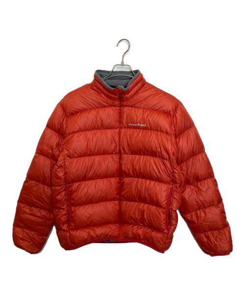 mont-bell（モンベル）mont-bell (モンベル) ダウンジャケット オレンジ サイズ:Mの古着・服飾アイテム