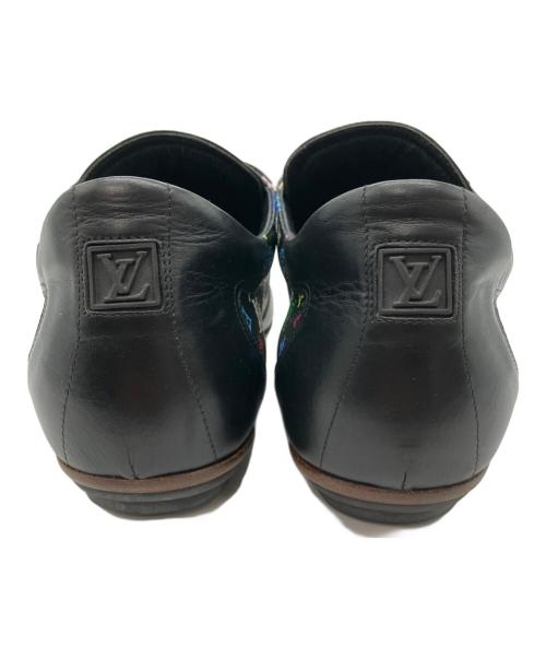 LOUIS VUITTON（ルイ ヴィトン）LOUIS VUITTON (ルイ ヴィトン) レザーシューズ ブラック サイズ:9の古着・服飾アイテム