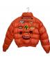 VERSACE JEANS COUTURE (ヴェルサーチ ジーンズクチュール) ダウンジャケット オレンジ サイズ:XXL：15000円