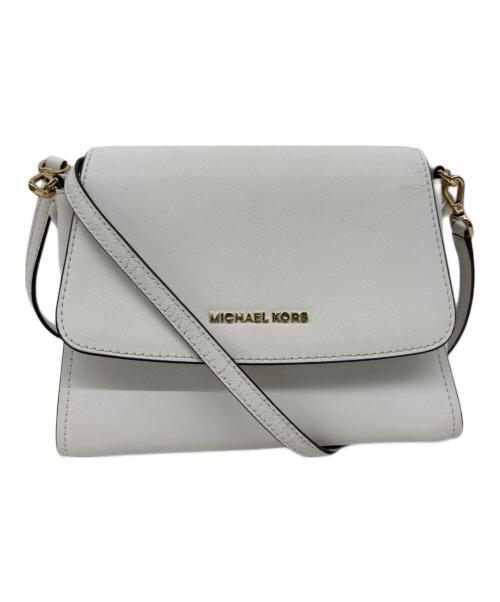 MICHAEL KORS（マイケルコース）MICHAEL KORS (マイケルコース) 2WAYバッグ ホワイトの古着・服飾アイテム