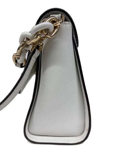 MICHAEL KORS（マイケルコース）MICHAEL KORS (マイケルコース) 2WAYバッグ ホワイトの古着・服飾アイテム