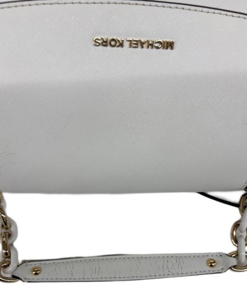 MICHAEL KORS（マイケルコース）MICHAEL KORS (マイケルコース) 2WAYバッグ ホワイトの古着・服飾アイテム