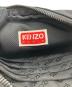 中古・古着 KENZO (ケンゾー) CREST BOKE FLOWER BAG WITH STRAP ブラック：14000円