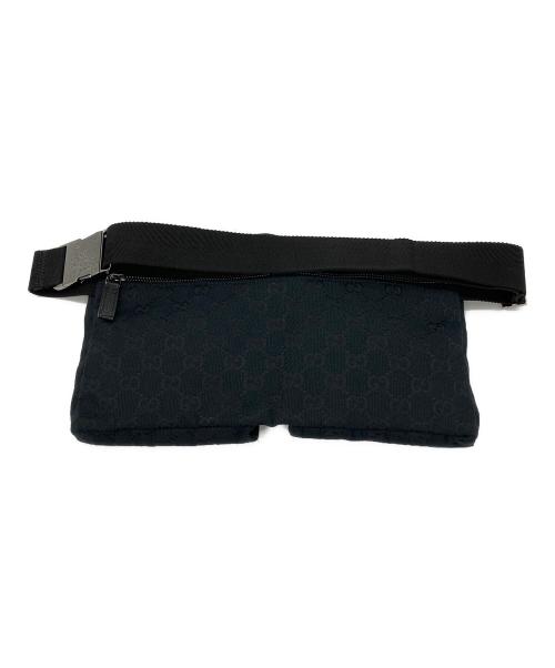 GUCCI（グッチ）GUCCI (グッチ) ウエストポーチ ブラックの古着・服飾アイテム