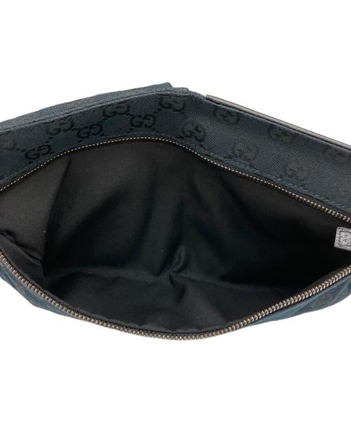 GUCCI（グッチ）GUCCI (グッチ) ウエストポーチ ブラックの古着・服飾アイテム
