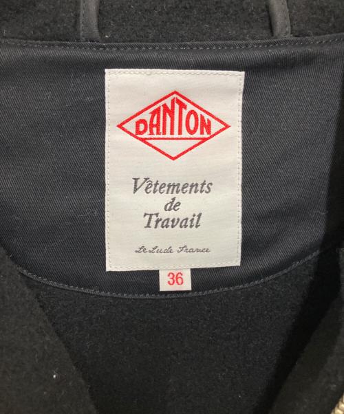 DANTON（ダントン）DANTON (ダントン) フーデッドジャケット ブラック サイズ:36の古着・服飾アイテム