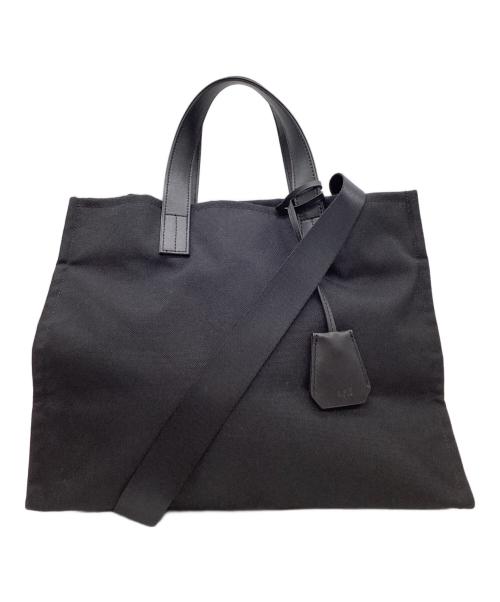 2.718（ニーテンナナイチハチ）2.718 (ニーテンナナイチハチ) 2.718 　2WAYバッグ ブラックの古着・服飾アイテム