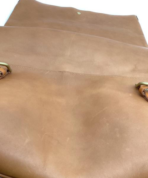 TIDE WAY（タイドウェイ）TIDE WAY (タイドウェイ) TIDE WAY　レザーリュック ブラウンの古着・服飾アイテム