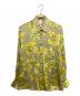 VERSACE（ヴェルサーチェ）の古着「シルクシャツ」｜イエロー