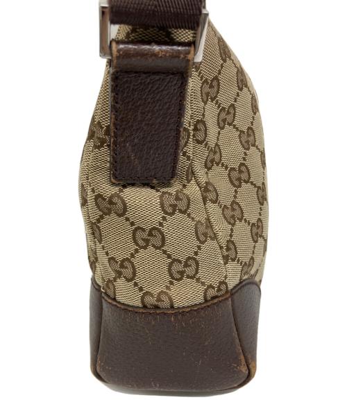 GUCCI（グッチ）GUCCI (グッチ) ショルダーバッグ ブラウン×ベージュの古着・服飾アイテム