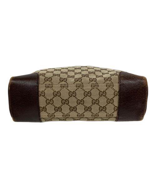 GUCCI（グッチ）GUCCI (グッチ) ショルダーバッグ ブラウン×ベージュの古着・服飾アイテム