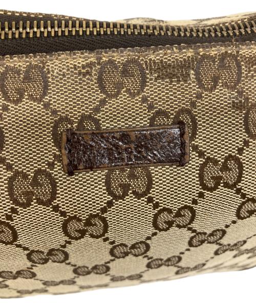 GUCCI（グッチ）GUCCI (グッチ) ショルダーバッグ ブラウン×ベージュの古着・服飾アイテム