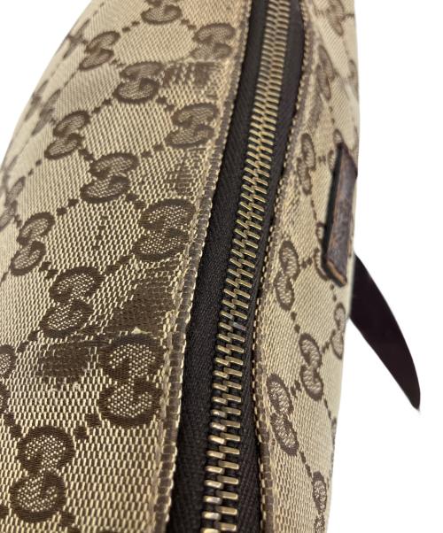 GUCCI（グッチ）GUCCI (グッチ) ショルダーバッグ ブラウン×ベージュの古着・服飾アイテム