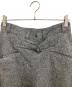中古・古着 kurashi&trips publishing (クラシアンドトリップス パブリッシング) 「やわらかツイードに、一目惚れ」カーブシルエットのパンツ グレー サイズ:L：8000円