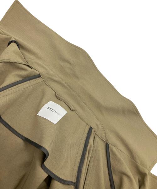 kurashi&trips publishing（クラシアンドトリップス パブリッシング）kurashi&trips publishing (クラシアンドトリップス パブリッシング) 北欧、暮らしの道具店 香奈子さんとつくった着回し頼れるコート グリーン サイズ:Freeの古着・服飾アイテム