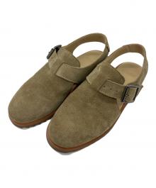 PARABOOT（パラブーツ）の古着「スエードサンダル」｜ベージュ