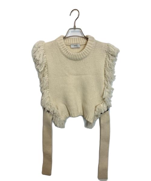 HYKE（ハイク）HYKE (ハイク) ニットベスト ベージュ サイズ:不明の古着・服飾アイテム