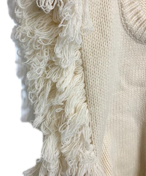 HYKE（ハイク）HYKE (ハイク) ニットベスト ベージュ サイズ:不明の古着・服飾アイテム