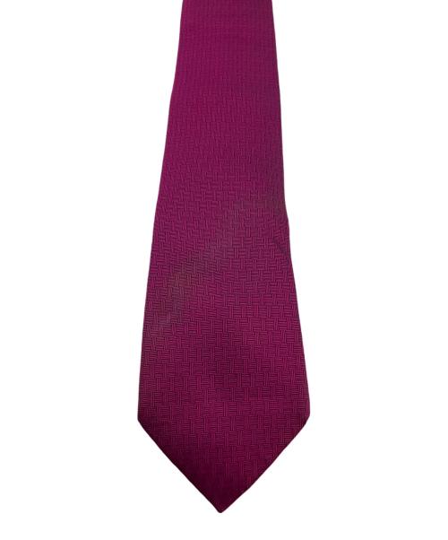 HERMES（エルメス）HERMES (エルメス) ネクタイ パープル サイズ:不明の古着・服飾アイテム