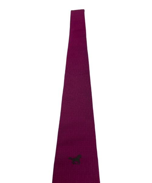 HERMES（エルメス）HERMES (エルメス) ネクタイ パープル サイズ:不明の古着・服飾アイテム