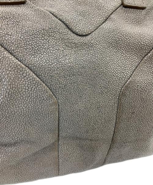 Yves Saint Laurent（イヴサンローラン）Yves Saint Laurent (イヴサンローラン) ハンドバッグ グレーの古着・服飾アイテム