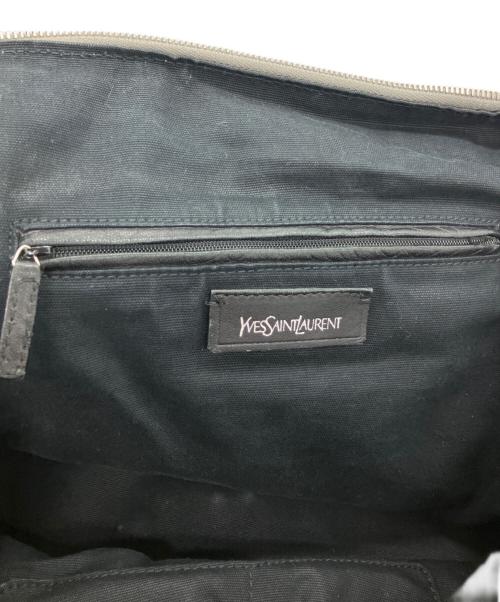 Yves Saint Laurent（イヴサンローラン）Yves Saint Laurent (イヴサンローラン) ハンドバッグ グレーの古着・服飾アイテム