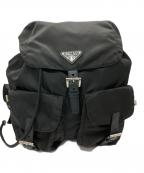PRADAプラダ）の古着「SMALL BACKPACK」｜ブラック