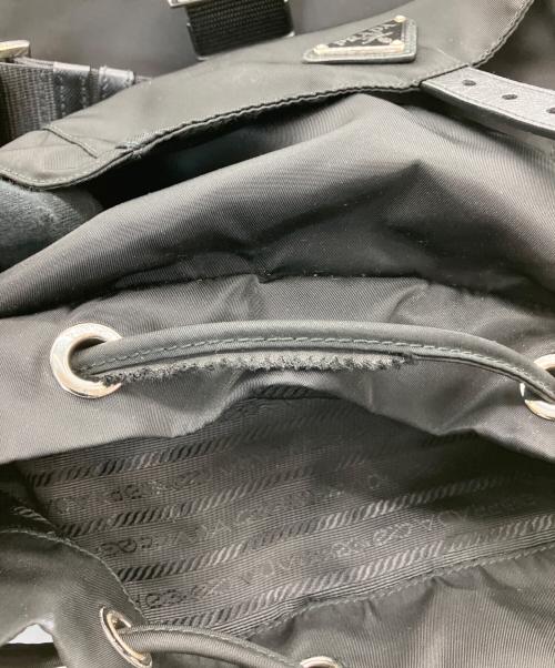 PRADA（プラダ）PRADA (プラダ) SMALL BACKPACK ブラックの古着・服飾アイテム