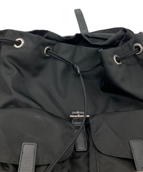 PRADA（プラダ）PRADA (プラダ) SMALL BACKPACK ブラックの古着・服飾アイテム