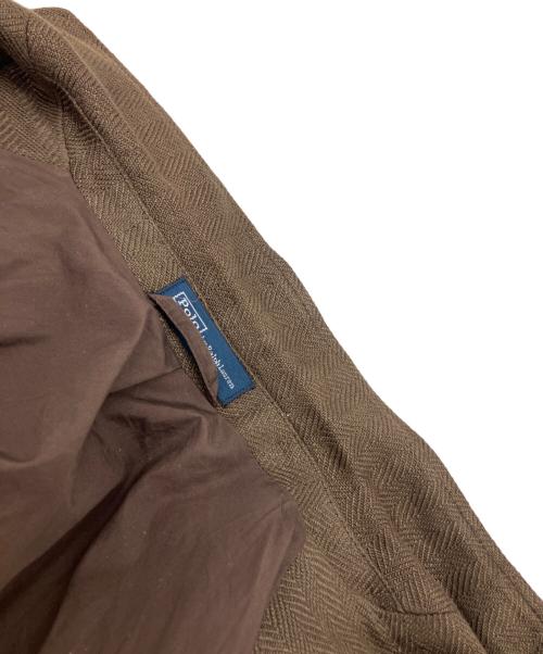 POLO RALPH LAUREN（ポロ・ラルフローレン）POLO RALPH LAUREN (ポロ・ラルフローレン) テーラードジャケット ブラウン サイズ:M（40）の古着・服飾アイテム