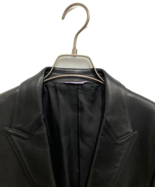 PAUL SMITH（ポールスミス）PAUL SMITH (ポールスミス) ラムレザージャケット ブラック サイズ:Lの古着・服飾アイテム