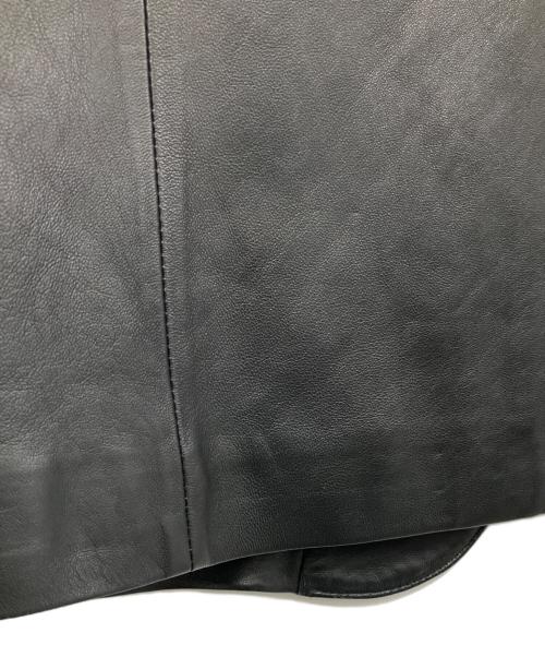 PAUL SMITH（ポールスミス）PAUL SMITH (ポールスミス) ラムレザージャケット ブラック サイズ:Lの古着・服飾アイテム