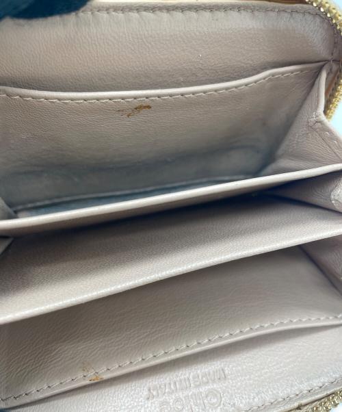 Chloe（クロエ）Chloe (クロエ) Chloe　ジップコインケース ブルーの古着・服飾アイテム