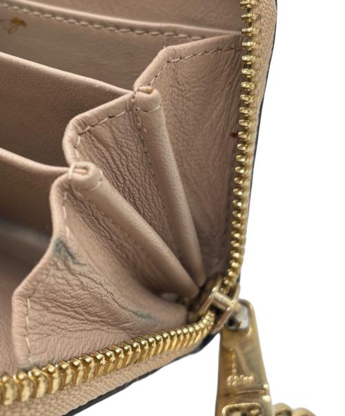 Chloe（クロエ）Chloe (クロエ) Chloe　ジップコインケース ブルーの古着・服飾アイテム