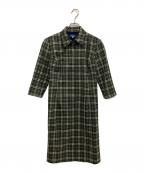 Burberrys BLUE LABELバーバリーズ ブルーレーベル）の古着「ロングワンピース」｜グリーン