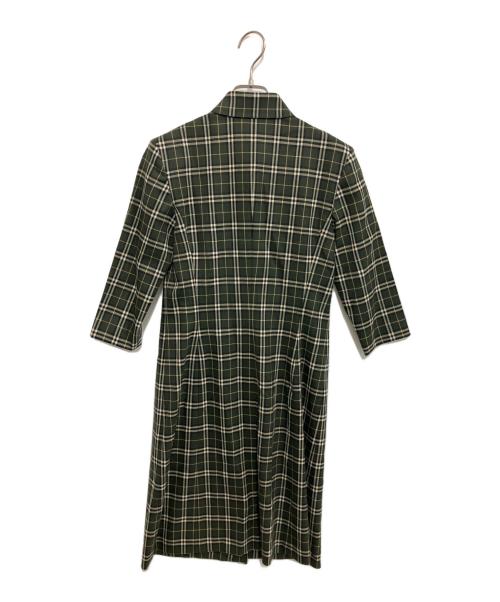 Burberrys BLUE LABEL（バーバリーズ ブルーレーベル）Burberrys BLUE LABEL (バーバリーズ ブルーレーベル) ロングワンピース グリーン サイズ:38の古着・服飾アイテム