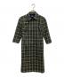 Burberrys BLUE LABEL（バーバリーズ ブルーレーベル）の古着「ロングワンピース」｜グリーン