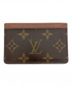 LOUIS VUITTONルイ ヴィトン）の古着「カードケース」｜ブラウン