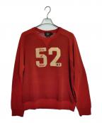 RRLダブルアールエル）の古着「52 Sweatshirt」｜レッド
